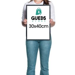 Quadro Decorativo Moldura Preta 30x40cm Wifi Zone - 4