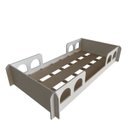 Ver imagem 3 de Cama Infantil Montessoriana Solteiro Foguete