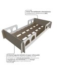 Ver imagem 5 de Cama Infantil Montessoriana Solteiro Foguete