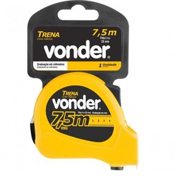 Trena Curta de Aco 7,5m X 25mm - Vonder - 2