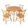 Jogo de Jantar Colonial Brisa Mesa 90 Cm + 04 Cadeiras Mel Rustico - 12