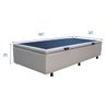 Base Cama Box Baú Solteiro Corano SkyBox Sky Box CAMA BOX BAÚ SOLTEIRO - 6