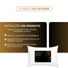 Kit 2 Travesseiros Select Gold 100% Algodão Preenchimento Fibra de Silicone Importada e Antialérgica - 7