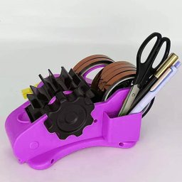 Suporte Fita Adesiva Termica Sublimaçao Porta Caneta Aplicador Multiplo Corte Mesa Empresa Trabalho  - 7