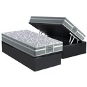 Ver imagem 1 de Cama Box Baú Solteiro: Colchão Ortopédico Probel D28 / Ep Firmepedic Prodormir Advanced Tech1000