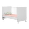 Berço Mini Cama Com Rodízio Doce Sonho Cor Branco QMovi 1344.5/913.5 - BRANCO - 1