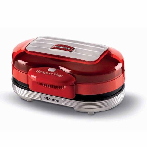 Grill Retrô Ariete Vermelho 220v