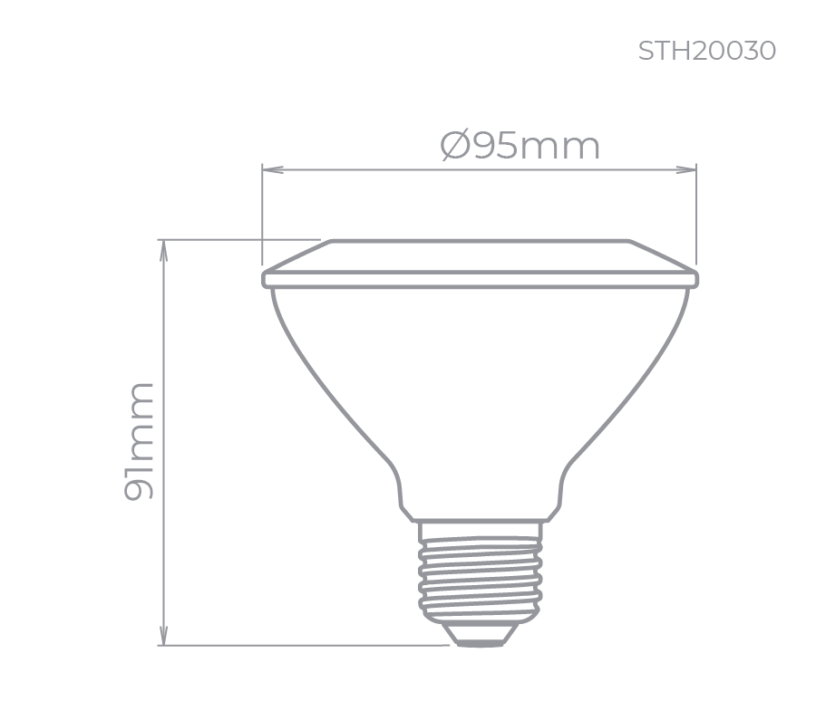 9W PAR30 EVO 2700k STH20030/27 STELLA - 3