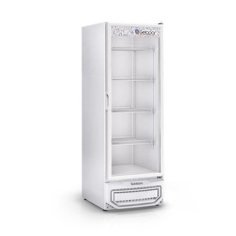 Freezer Vertical Dupla Ação Gpa57br Gelopar Expositor Branco 577l 220v
