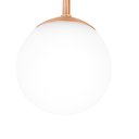 Ver imagem 2 de Lustre Plafon Orby New Cobre 23x14 cm
