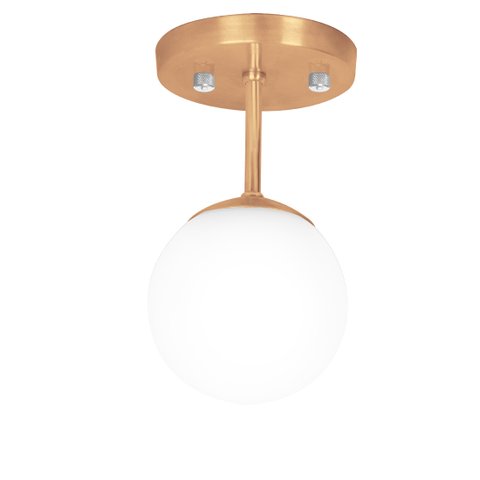 Lustre Plafon Orby New Cobre 23x14 cm