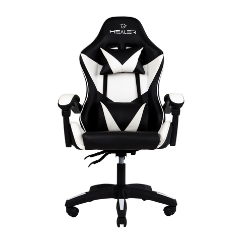 Cadeira Gamer Lancer Preta e Branca Healer