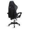 Cadeira Gamer Preto e Branco Healer Lancer Reclinável Giratória - 5