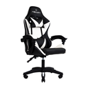 Ver imagem 3 de Cadeira Gamer Lancer Preta e Branca Healer