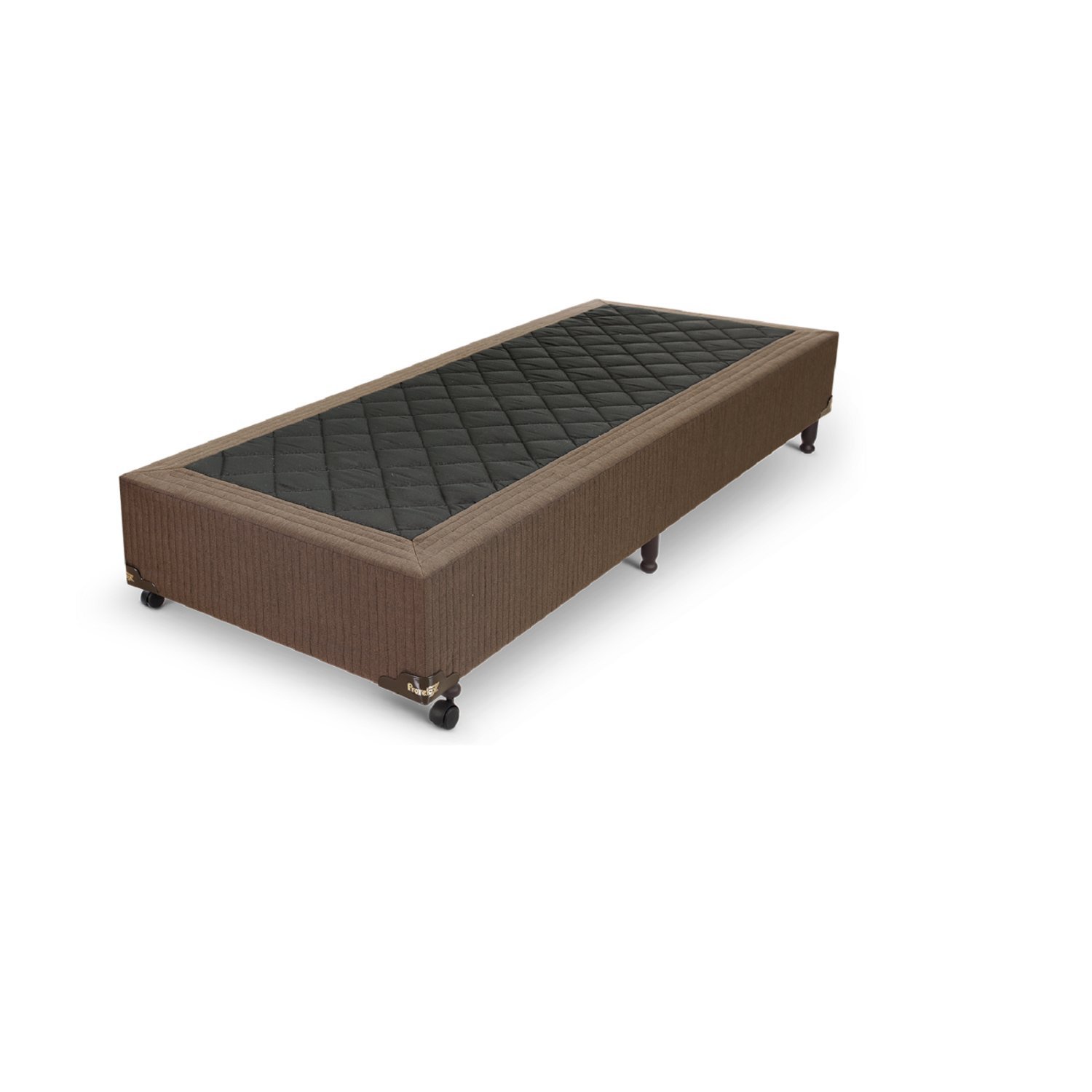 Base Box Solteiro 88x188x25cm Linho | MadeiraMadeira
