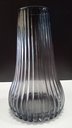 Ver imagem 5 de Vaso Decorativo de Vidro Fumê 28x17x17cm Enfeite Sala Mesa Estante Aparador