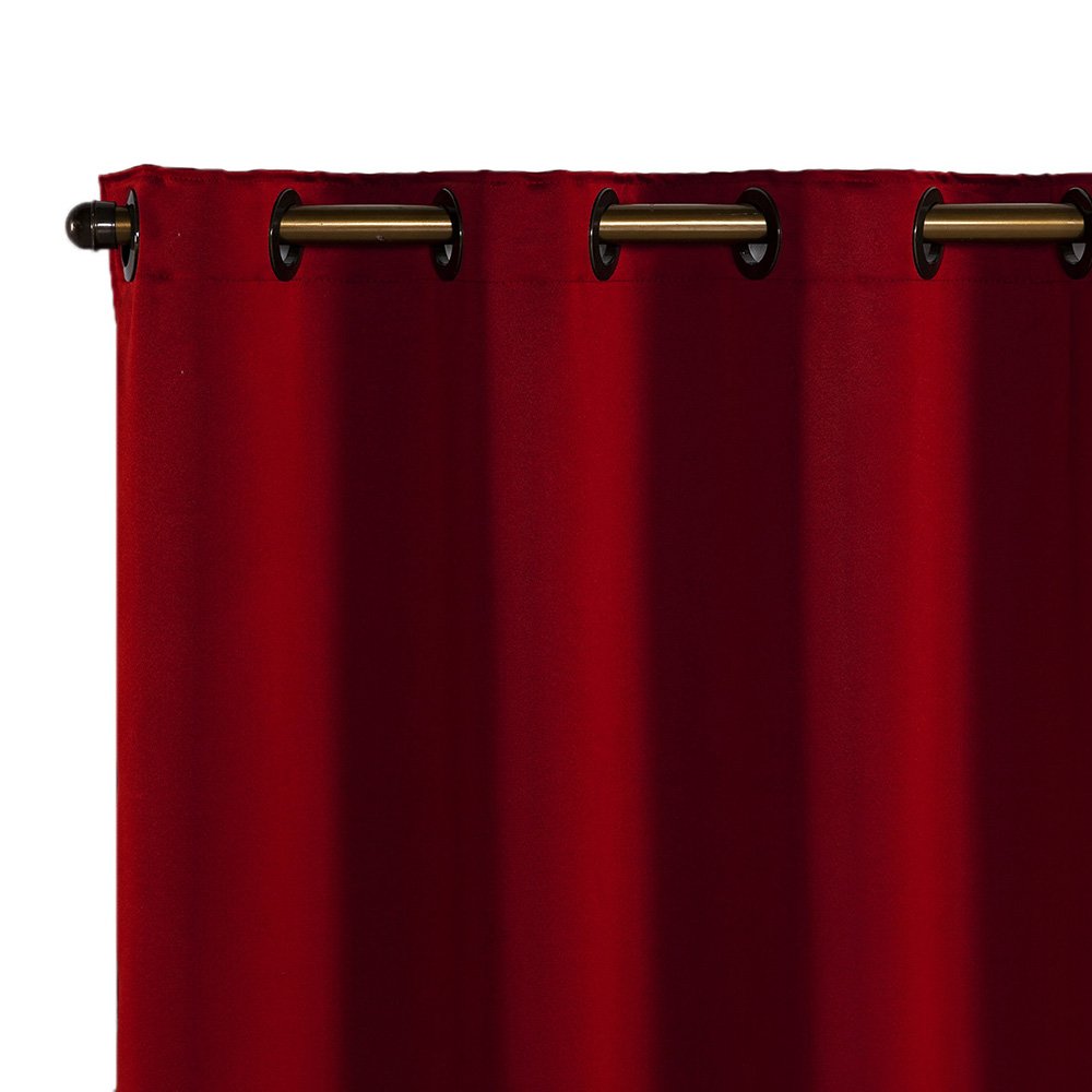 Cortina Blackout em Tecido Class 2,80 M X 1,60 M - Vermelho