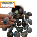 Ver imagem 3 de Pedra Ágata Verde 2 a 4 Cm Rolada 1kg Natural