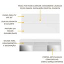 Ver imagem 4 de Rack com Painel TV 65" e Espelho Flórida Multimóveis V3137