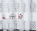 Ver mais imagens de Cortina Vitro Renda Branco Coffee 2,00LARG X0,80 Alt