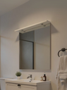 Ver imagem 1 de Espelho para Banheiro 80cm Mdf Branco Milano - On Móveis