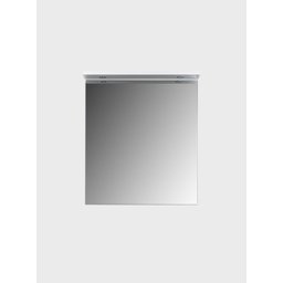 Espelho para Banheiro 80cm Mdf Branco Milano - On Móveis - 2