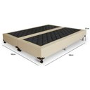 Ver imagem 2 de Base Box Queen Poliester 158x198x25cm 