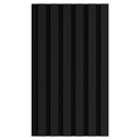 Ver imagem 1 de Painel Ripado Eucatex Ru Preto Cx 6 Und - Br 2,70m