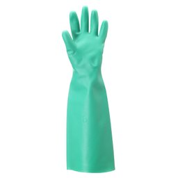 Luva de Nitrílica Verde Longa 45cm Modelo Profissional Certificada - 5