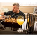 Ver imagem 2 de Jarra Inox com Aparador de Gelo 1,5 Litros Alça Suco Água Drinks Bar Casa Cozinha Servir Mesa