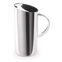 Ver imagem 1 de Jarra Inox com Aparador de Gelo 1,5 Litros Alça Suco Água Drinks Bar Casa Cozinha Servir Mesa