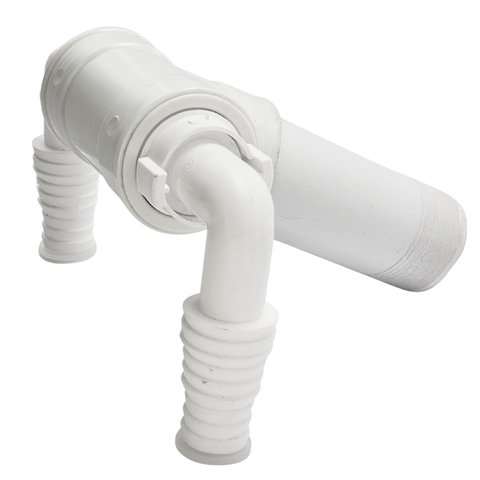 Adaptador Duplo Amanco P/ Máquina Lavar Tubo Inclinado - 350725k900