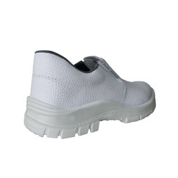 SAPATO ELÁSTICO BRANCO IMBISEG SOLADO PU BICO PLÁSTICO KADESH CA 28629 - 45 - 3