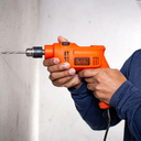 Ver imagem 6 de Furadeira Martelete Elétrica Impacto Mandril 10mm 550w 127v Black&decker