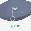 Ver imagem 2 de Assento Sanitário Incepa 6lpf Thema Cinza Escuro Mdf Sicmol