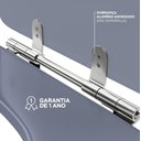 Ver imagem 3 de Assento Sanitário Incepa 6lpf Thema Cinza Escuro Mdf Sicmol