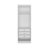 Closet Modulado Safira 009 Clic Moveis Branco - 8