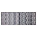 Ver imagem 2 de Tapete Passadeira 3D Antiderrapante Sala Cozinha 0,40x1,20 Zig Zag