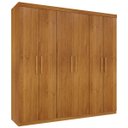 Ver imagem 2 de Guarda-Roupa Casal Olimpo 6 Portas 3 Gavetas Cinamomo - Tcil Móveis