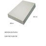 Kit 2 Placa de Drywall - Chapa Drywall - Placa de Gesso - 60cm X 60cm - 2