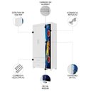 Ver imagem 3 de Guarda Roupa Infantil 89cm com 3 Portas Carro Azul Z53 - Mpozenato