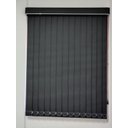 Ver imagem 4 de Persiana Vertical Preta - 2,20m Larg X 1,30m Alt - Tecido Blackout - Persianet