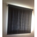 Ver imagem 5 de Persiana Vertical Preta - 2,20m Larg X 1,30m Alt - Tecido Blackout - Persianet