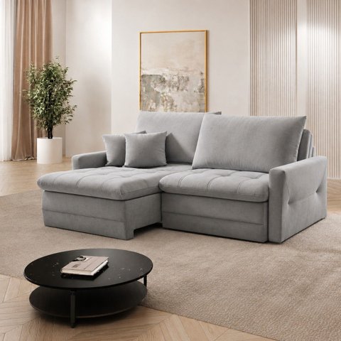 Sofá Cristal Caixa Zero 220m - Prata