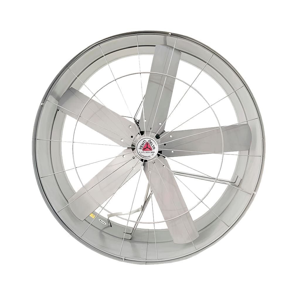 Exaustor Comercial Axial Ventidelta 60 Cm Cinza em Aço Estampada-220v