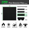 Piso de Borracha Monster Play 25mm - 1,00x1,00m - Verde - 3