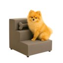 Ver imagem 4 de Escadinha para Pet Escada Filhotinhos Subir no Sofá e Cama Cinza