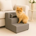 Ver imagem 6 de Escadinha para Pet Escada Filhotinhos Subir no Sofá e Cama Cinza
