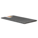Ver imagem 1 de Colchonete Solteiro D20 Fort Black Multiuso Viagem Camping (78x188x4) - Polar