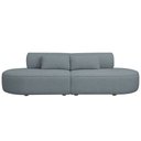 Ver imagem 6 de Sofá Orgânico Horizonte 4 Lugares 230cm Bouclé Azul Claro - Nexta Casa